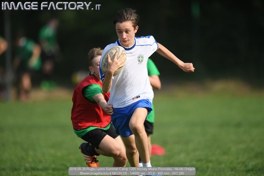 2016-05-28 Rugby Lyons Summer Camp 1285 Hockey Milano Rossoblu - Nicolo Gregori